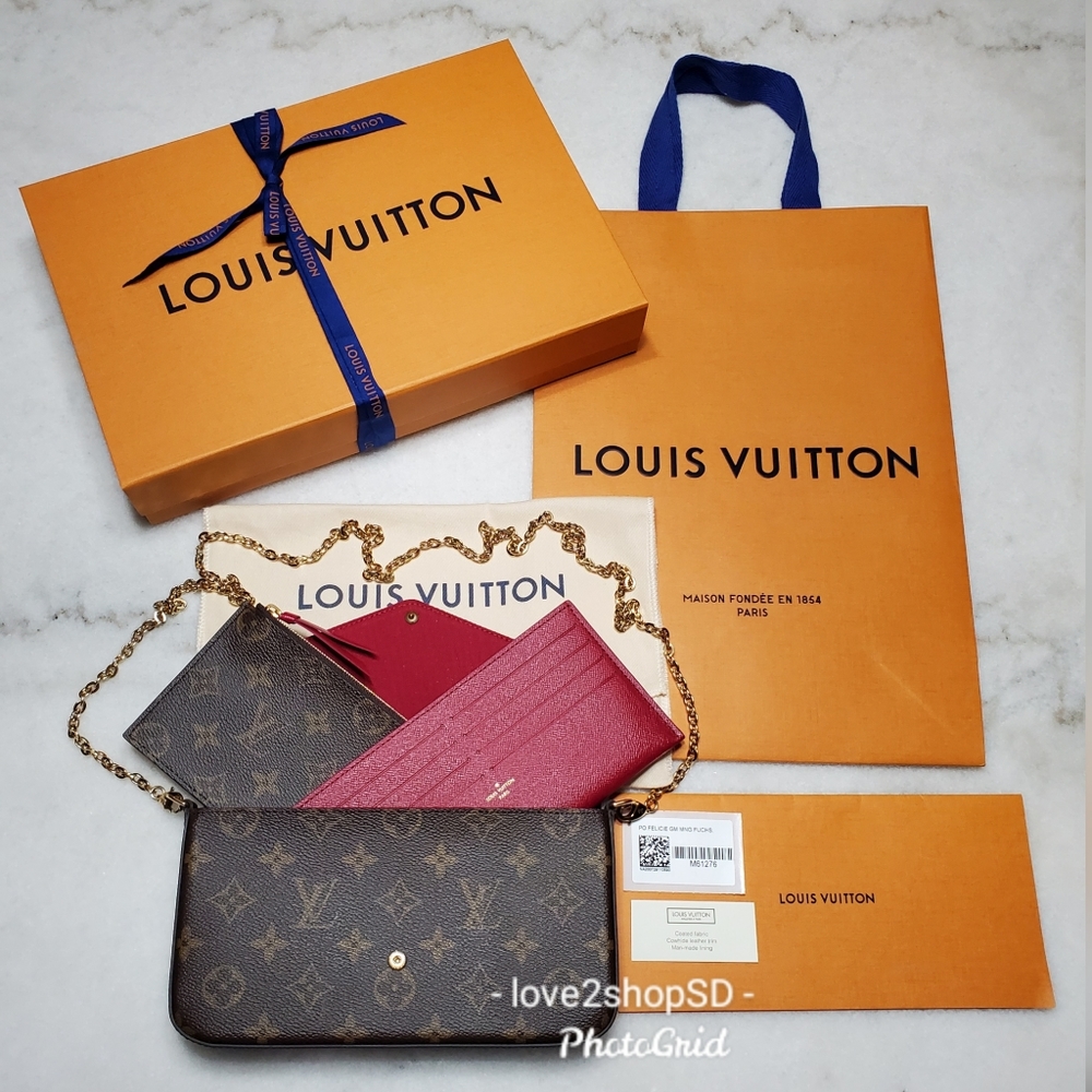 Louis Vuitton Pochette Felicie Monogram Full Set